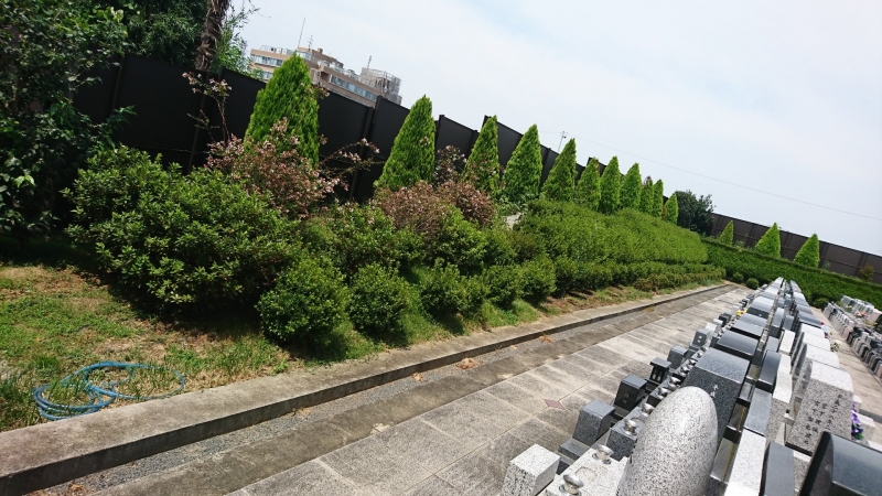 新規開放、敷石ゆとり0.7㎡です。