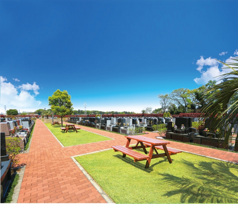 公園のような解放的かつ緑がいっぱいです