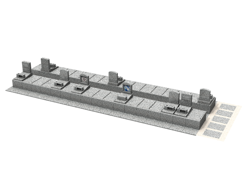 テラス墓所パース