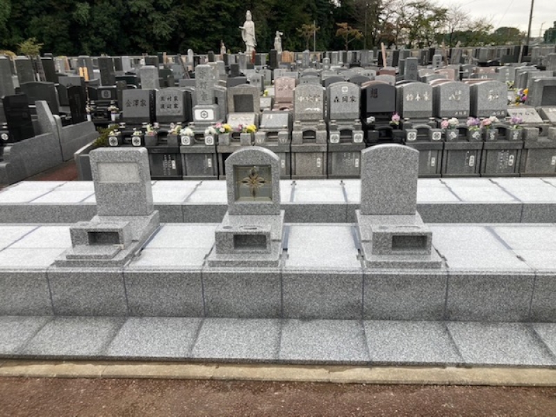 テラス墓所0.75㎡　見本石